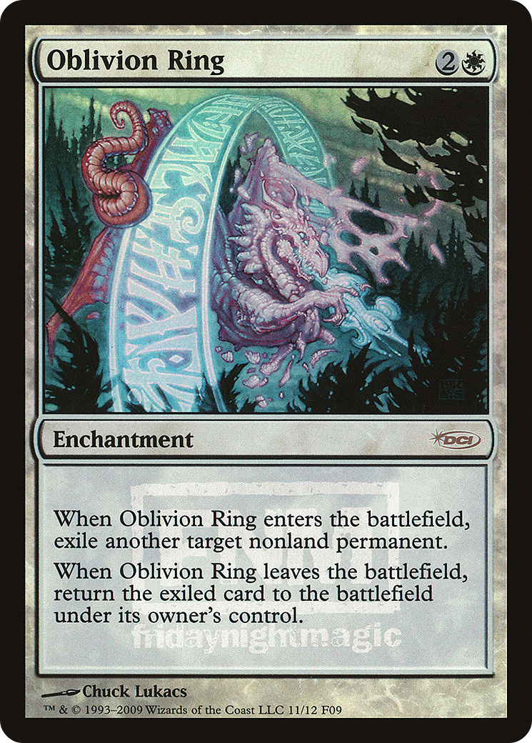 Oblivion Ring Foil - Friday Night Magic 2009
