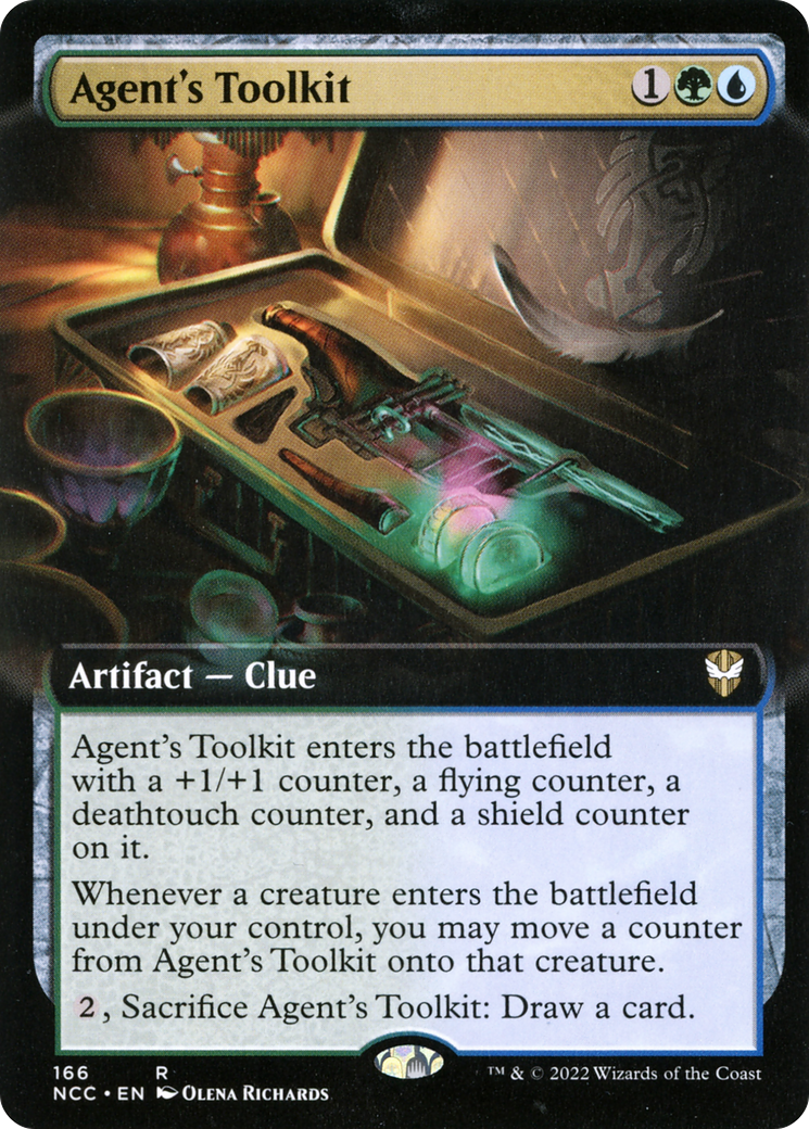 Agent's Toolkit (Extended Art) (166) - New Capenna Commander