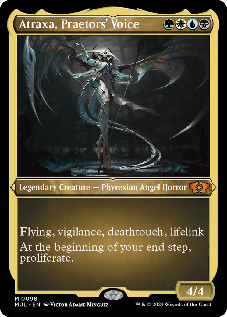 Atraxa, Praetors' Voice (098) Foil - Multiverse Legends