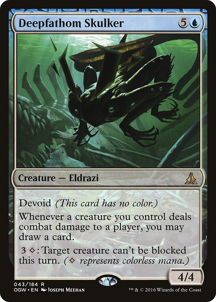Deepfathom Skulker (043) Foil - Oath of the Gatewatch