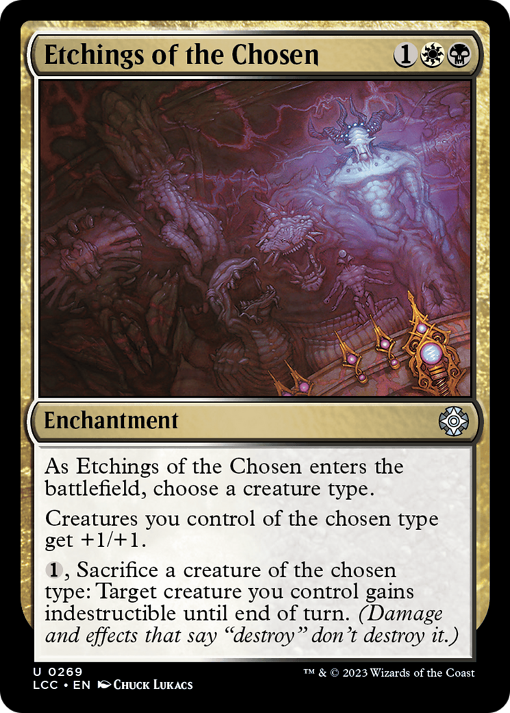 Etchings of the Chosen (269) - The Lost Caverns of Ixalan Commander