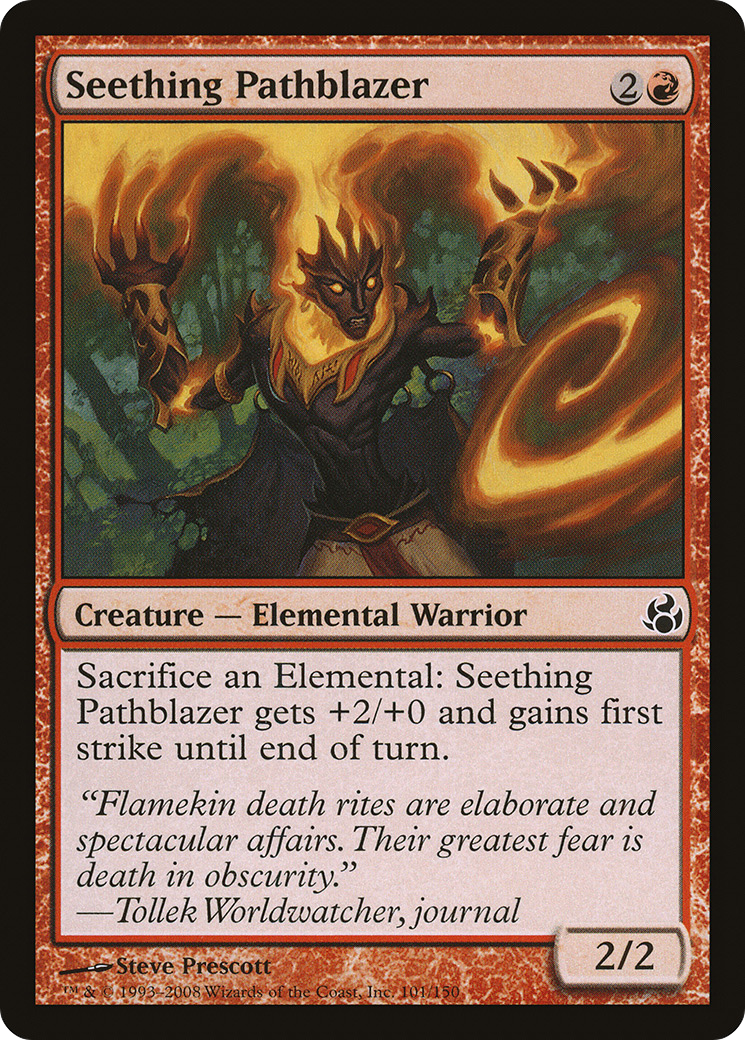 Seething Pathblazer (101) Foil - Morningtide