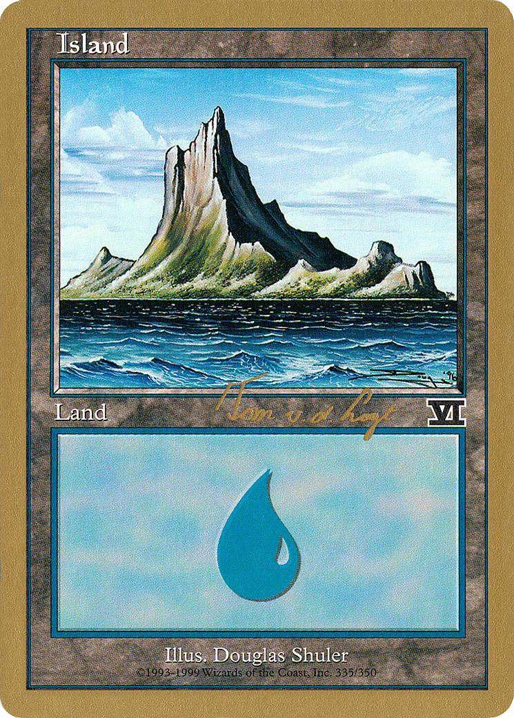 Island (335) - 2000 Tom van de Logt (6ED) (Retro) - World Championship Decks 2000