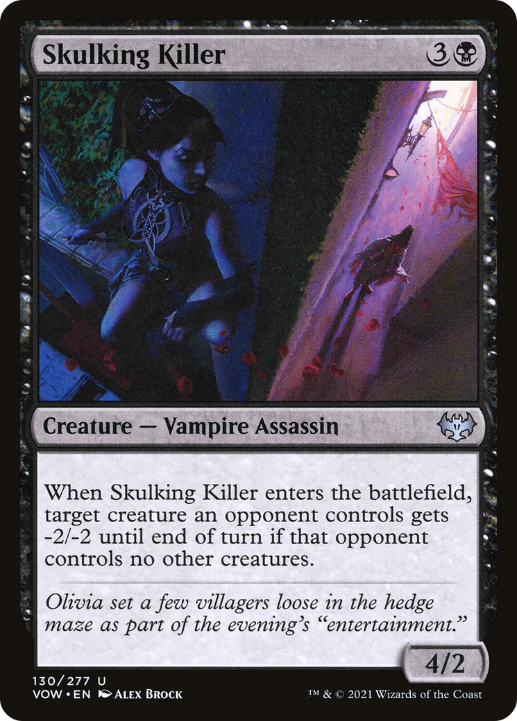 Skulking Killer (130) - Innistrad: Crimson Vow