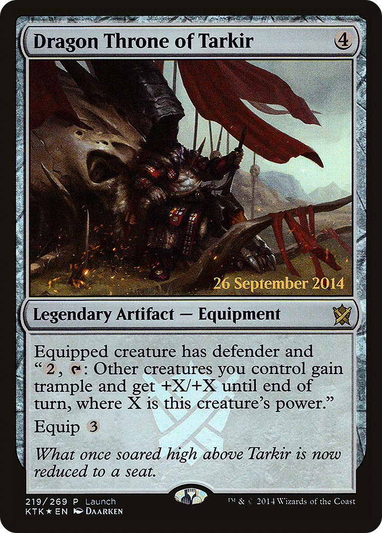 Dragon Throne of Tarkir (219) Foil - Khans of Tarkir Promos