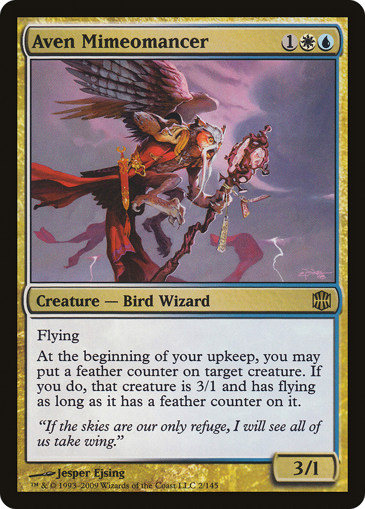 Aven Mimeomancer (002) - Alara Reborn