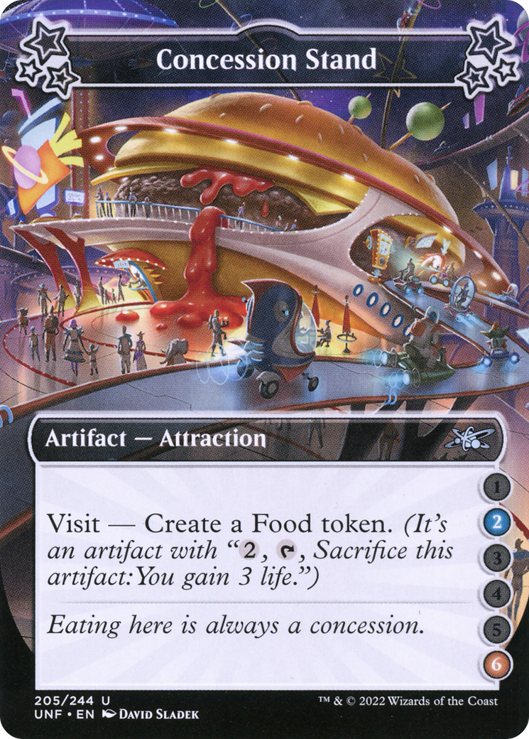 Concession Stand (205a) Foil - Unfinity
