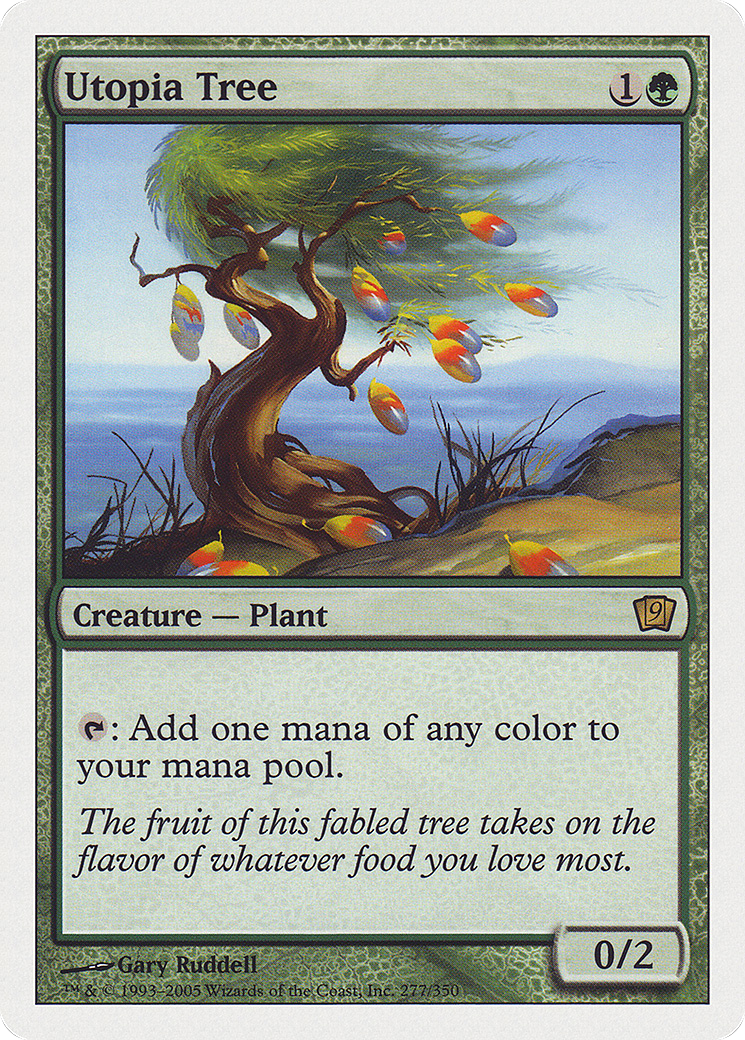 Utopia Tree (277) Foil - Ninth Edition