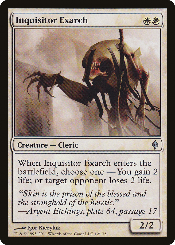 Inquisitor Exarch (012) - New Phyrexia