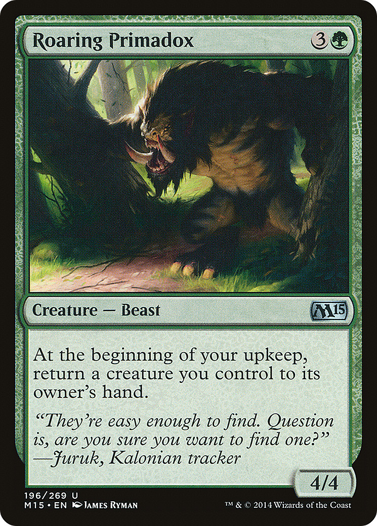 Roaring Primadox (196) - Magic 2015