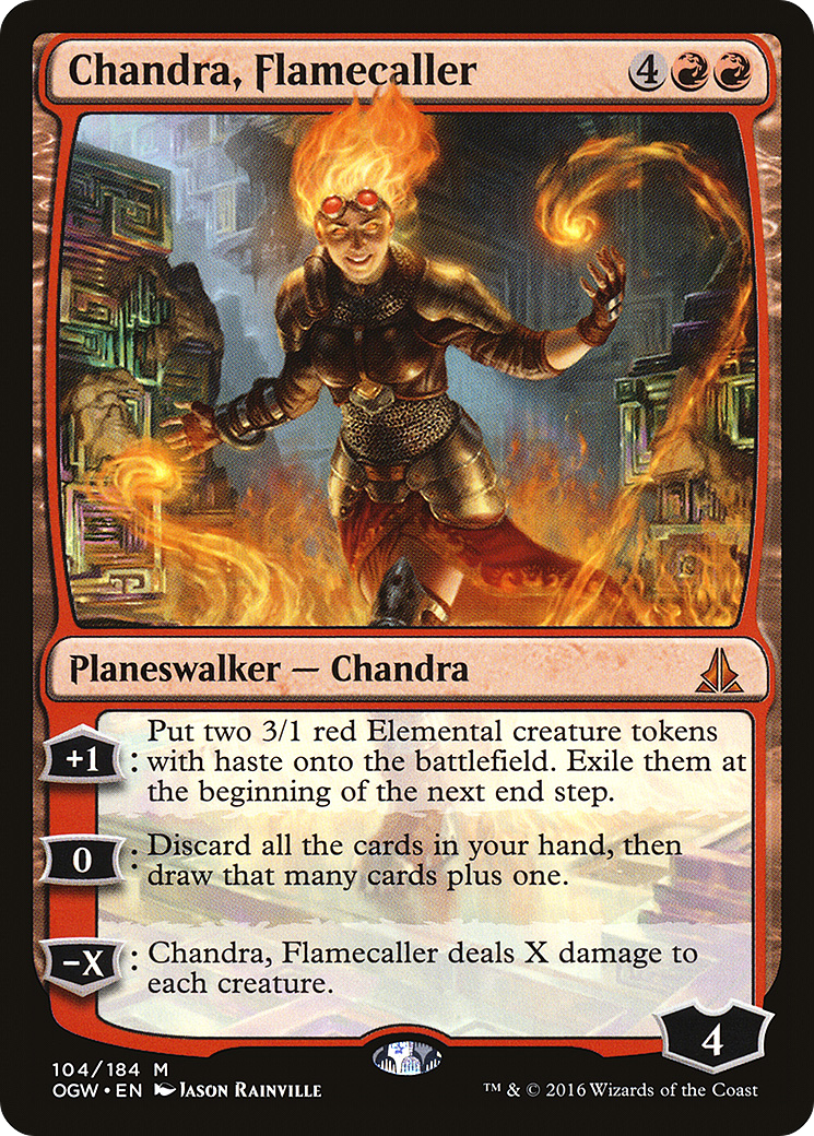 Chandra, Flamecaller (104) - Oath of the Gatewatch