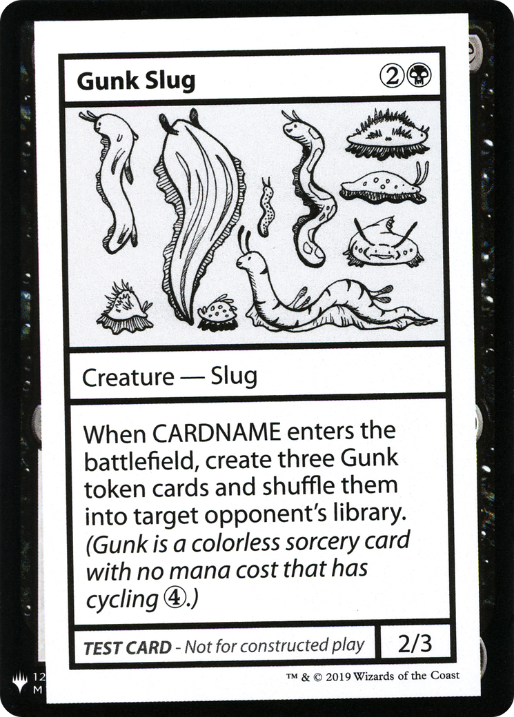 Gunk Slug (043) - Mystery Booster Playtest Cards 2019