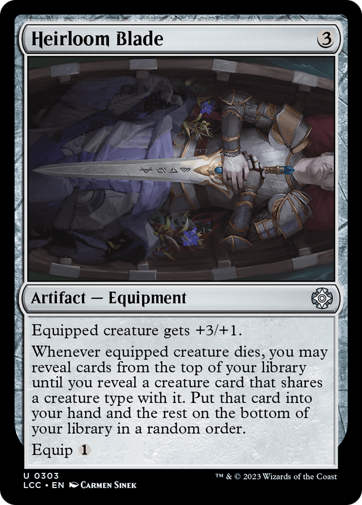 Heirloom Blade (303) - The Lost Caverns of Ixalan Commander