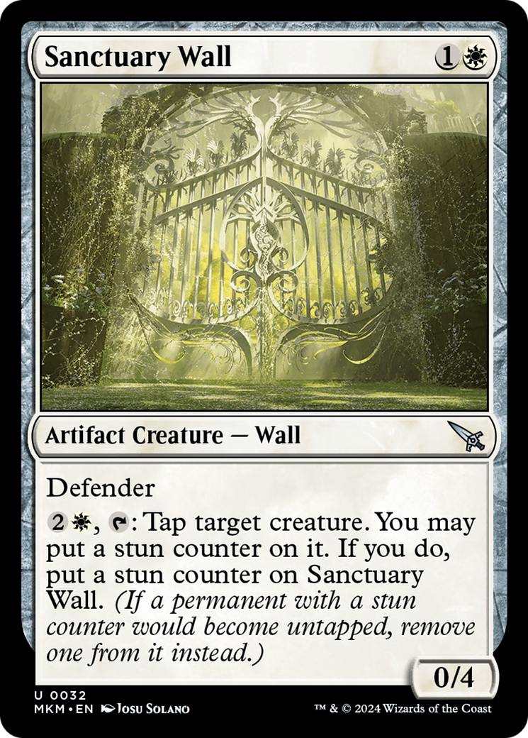 Sanctuary Wall (032) Foil - Murders at Karlov Manor