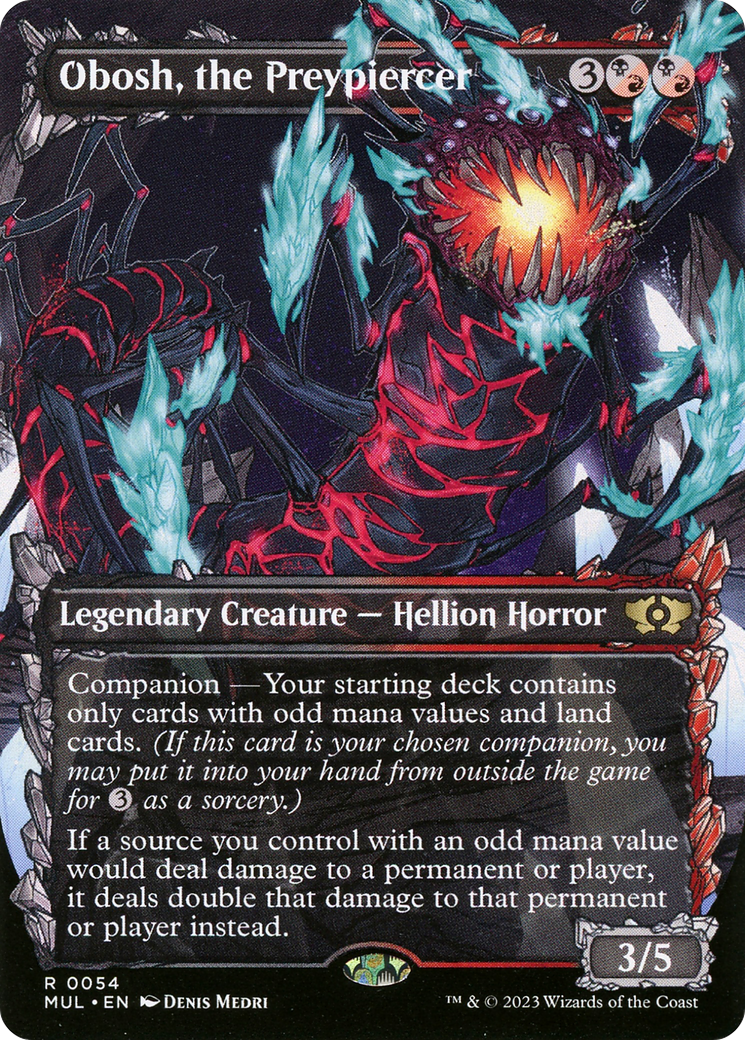 Obosh, the Preypiercer (Showcase) (054) - Multiverse Legends