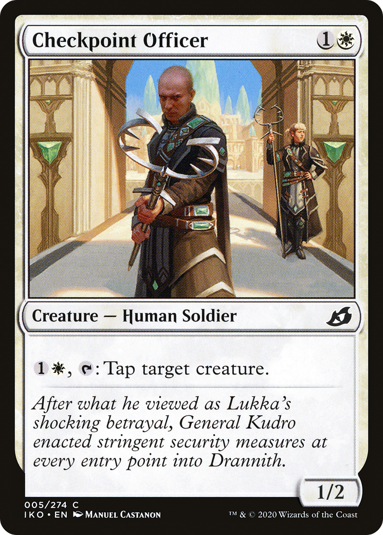 Checkpoint Officer (005) - Ikoria: Lair of Behemoths