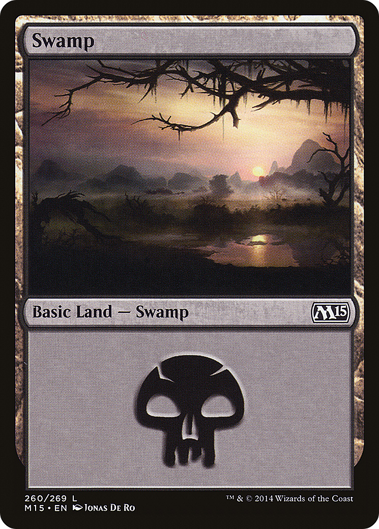Swamp (260) Foil - Magic 2015