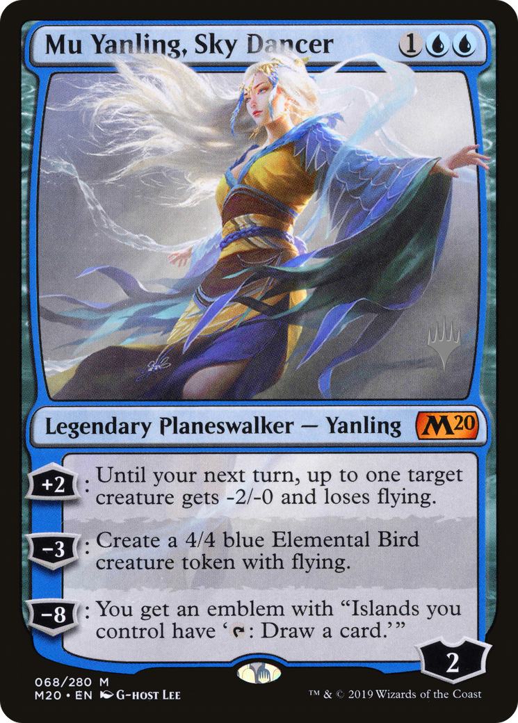 Mu Yanling, Sky Dancer (068) - Core Set 2020 Promos