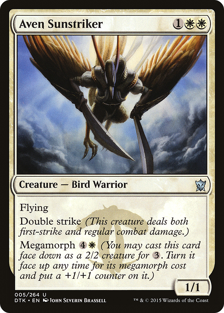 Aven Sunstriker (005) Foil - Dragons of Tarkir