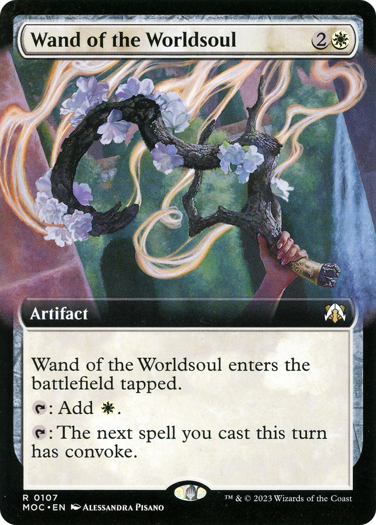 Wand of the Worldsoul (Extended Art) (107) - March of the Machine Commander