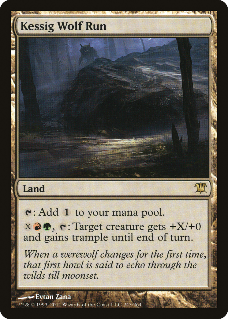 Kessig Wolf Run (243) Foil - Innistrad
