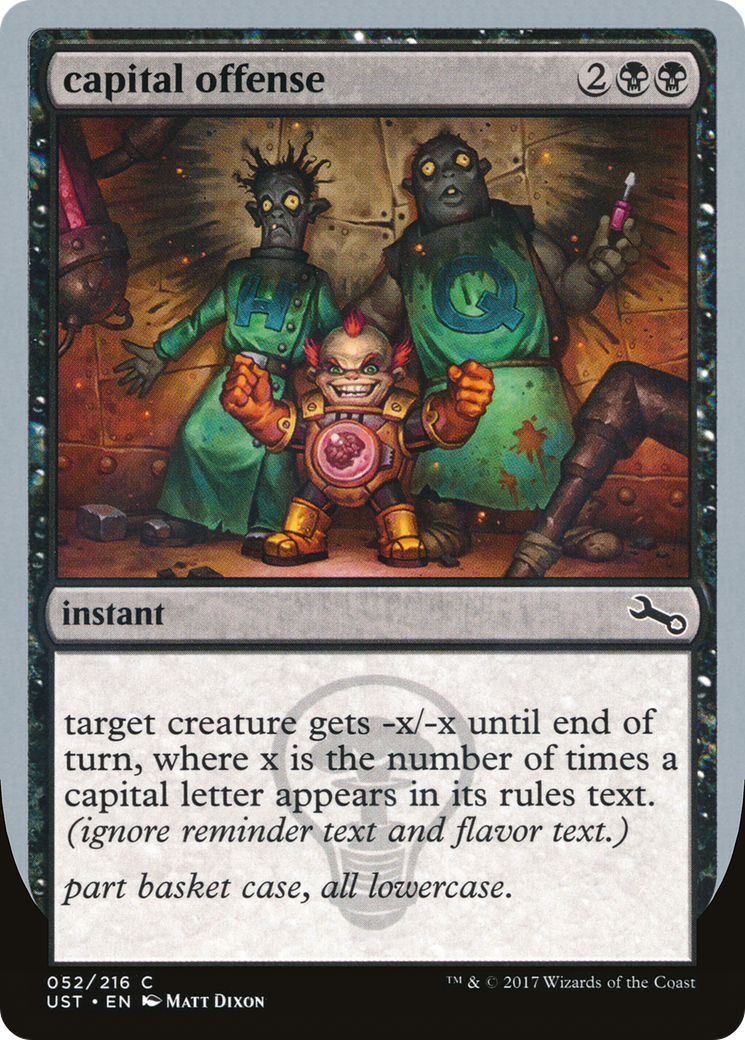 capital offense (052) - Unstable