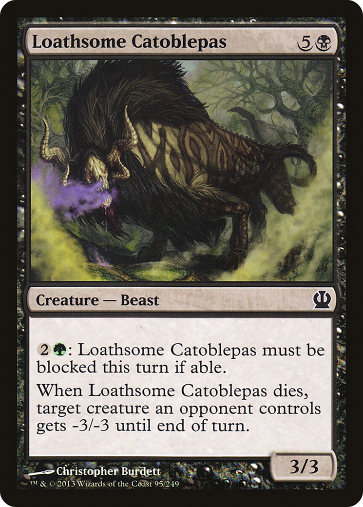 Loathsome Catoblepas (095) - Theros