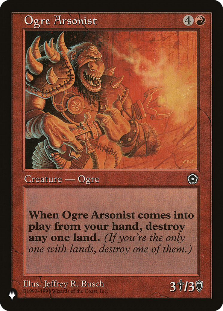 Ogre Arsonist (Retro) (P02-110) - The List