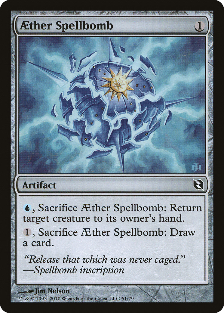 Aether Spellbomb (061) - Duel Decks: Elspeth vs. Tezzeret