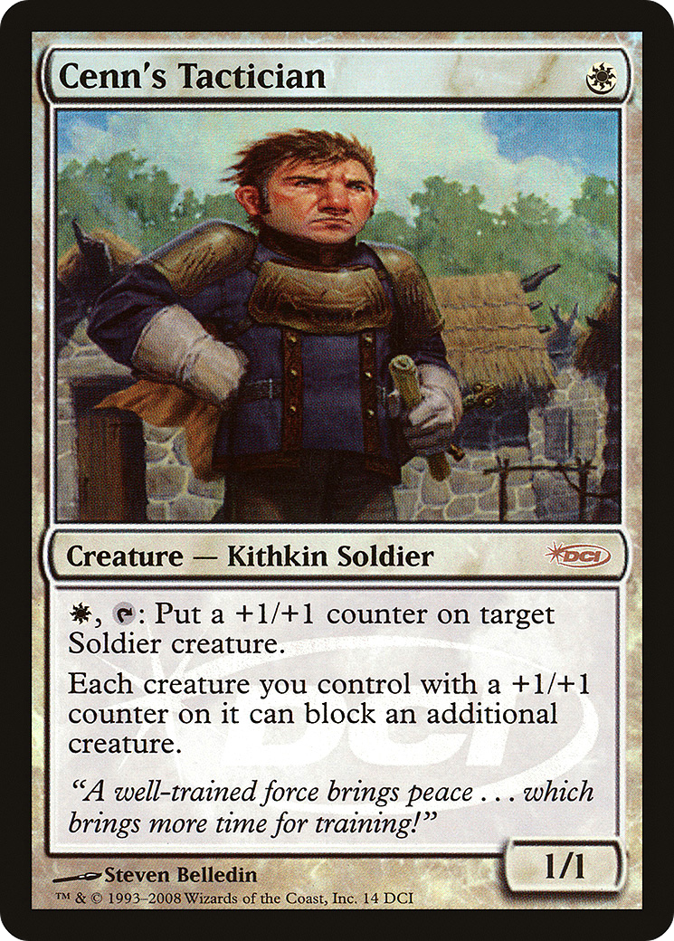 Cenn's Tactician (014) Foil - DCI Promos