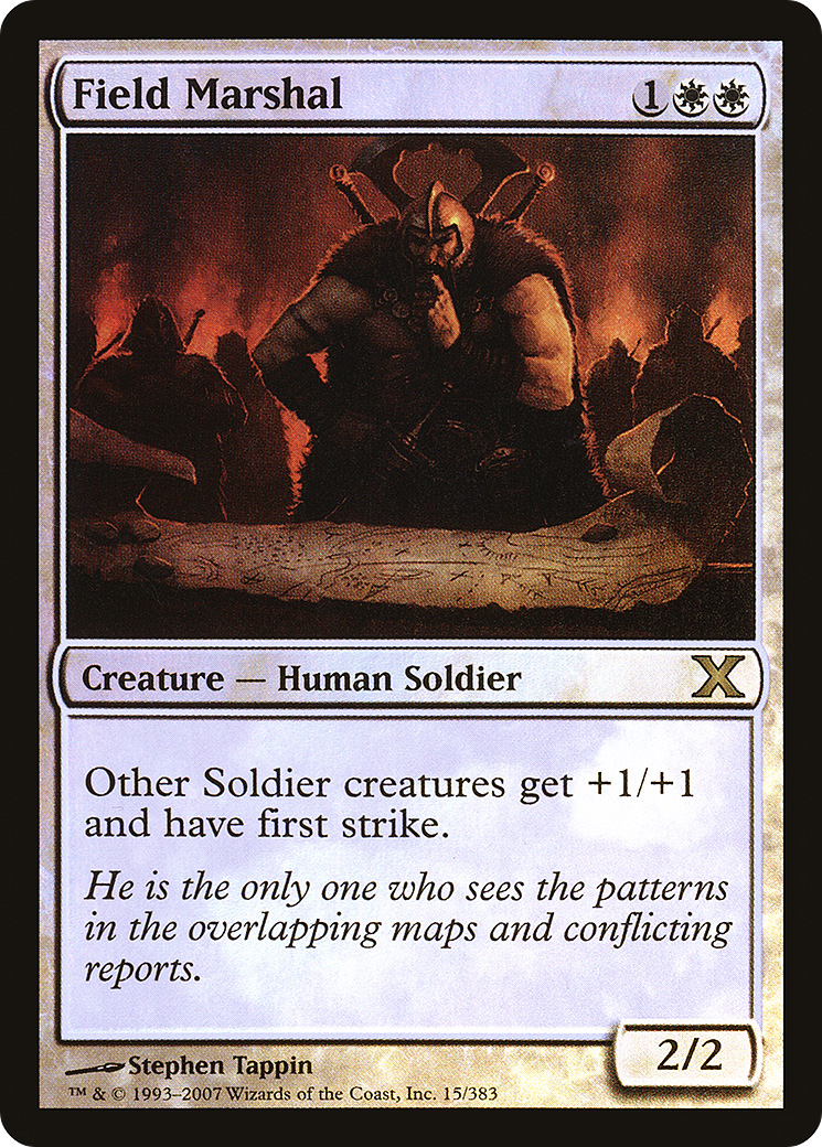 Field Marshal (15) Foil - Tenth Edition