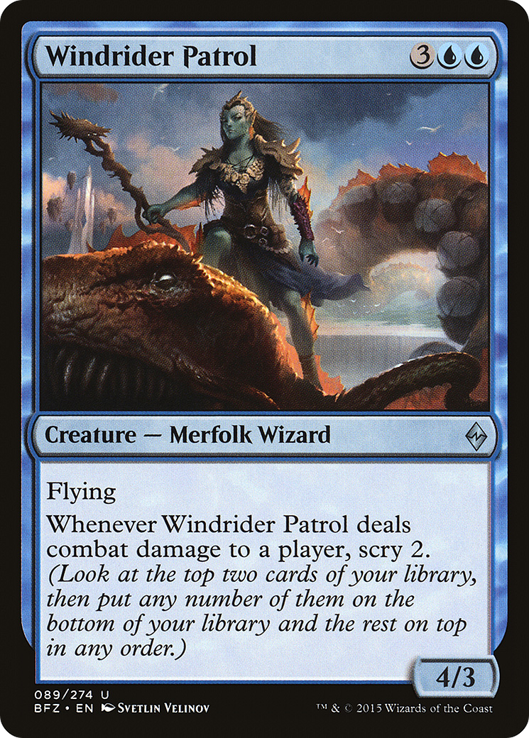 Windrider Patrol (089) - Battle for Zendikar