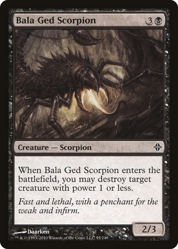 Bala Ged Scorpion (095) Foil - Rise of the Eldrazi