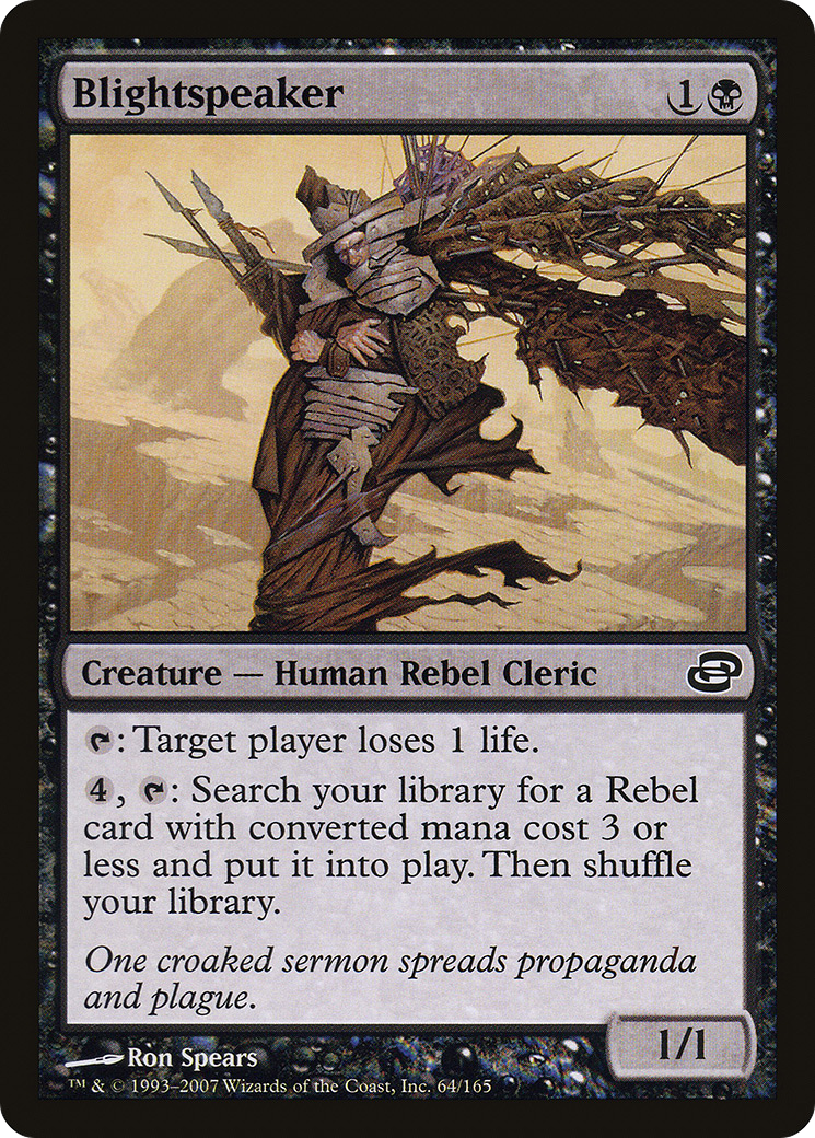 Blightspeaker (064) Foil - Planar Chaos