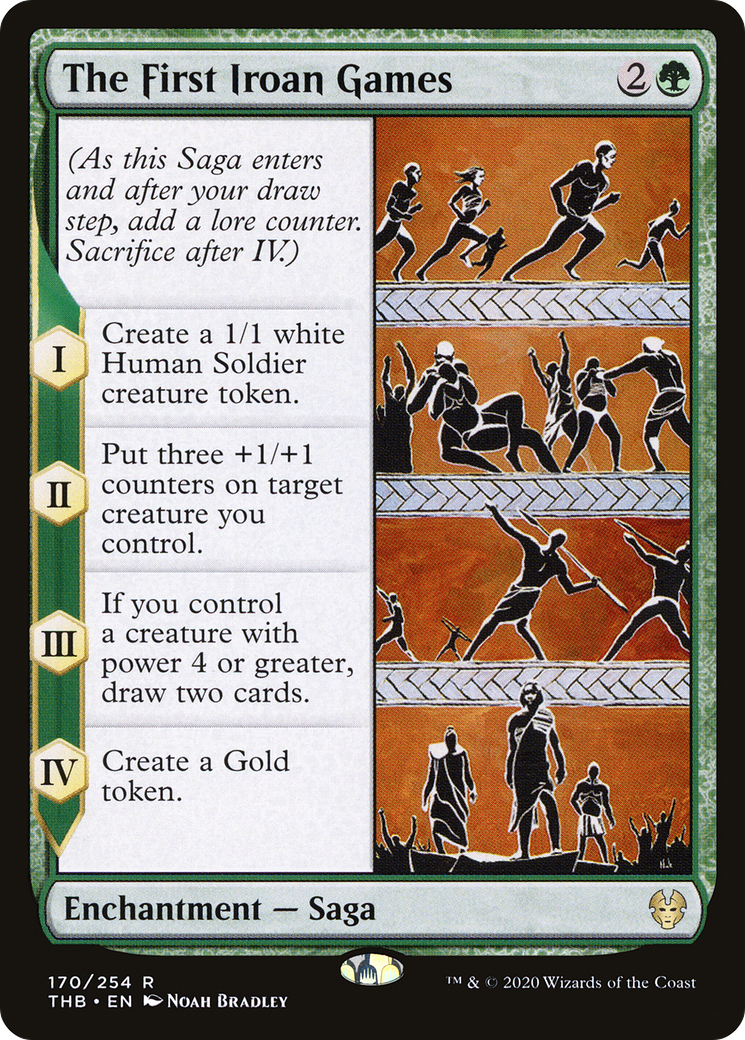The First Iroan Games (170) Foil - Theros Beyond Death