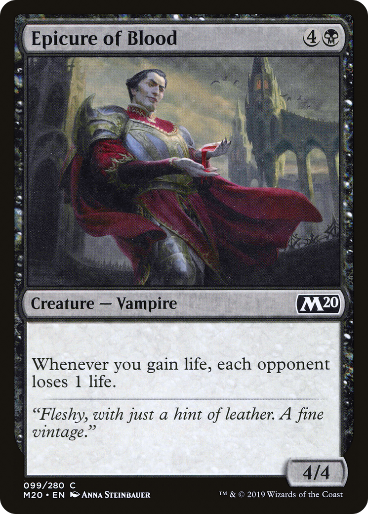 Epicure of Blood (099) Foil - Core Set 2020