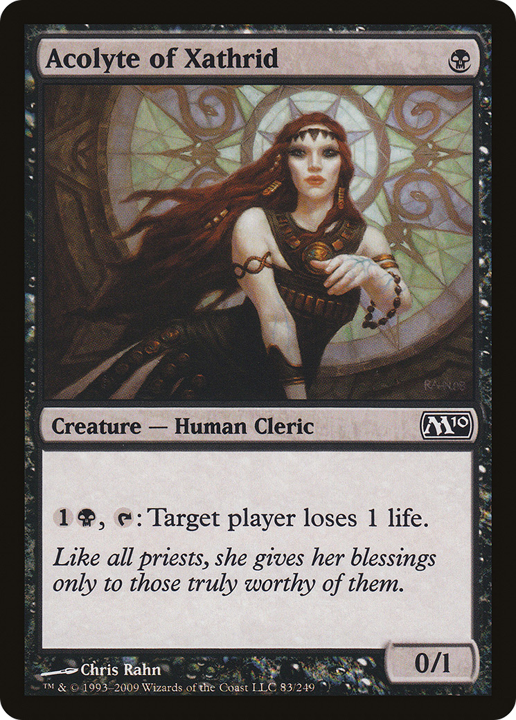 Acolyte of Xathrid (083) Foil - Magic 2010