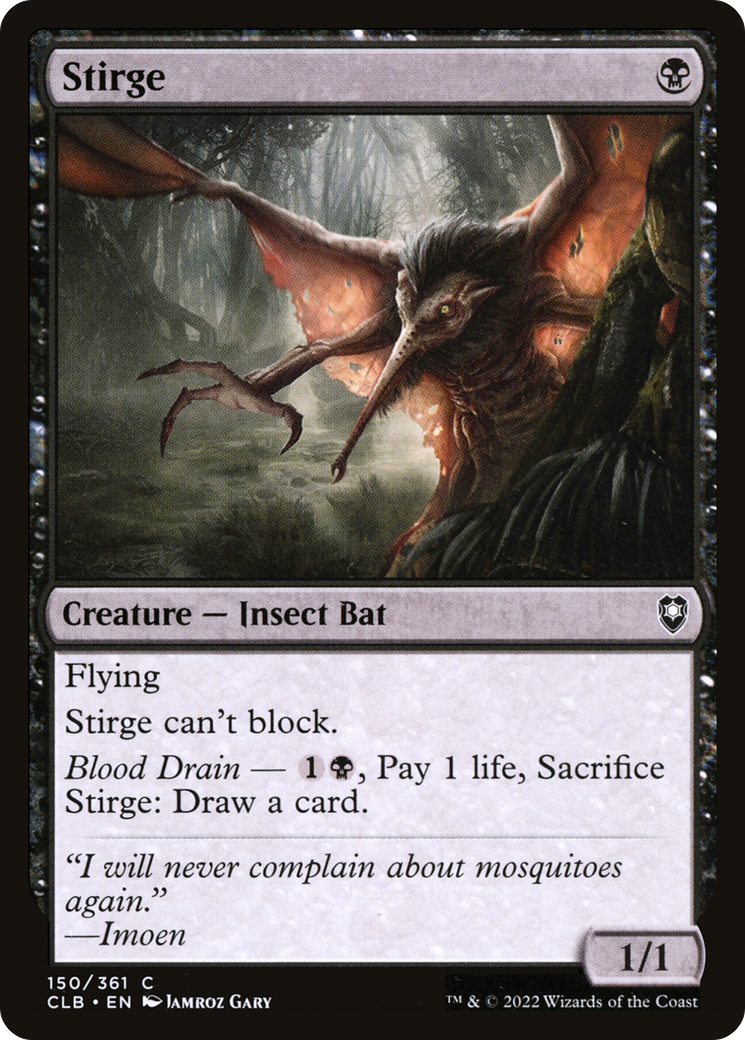 Stirge (150) Foil - Commander Legends: Battle for Baldur's Gate