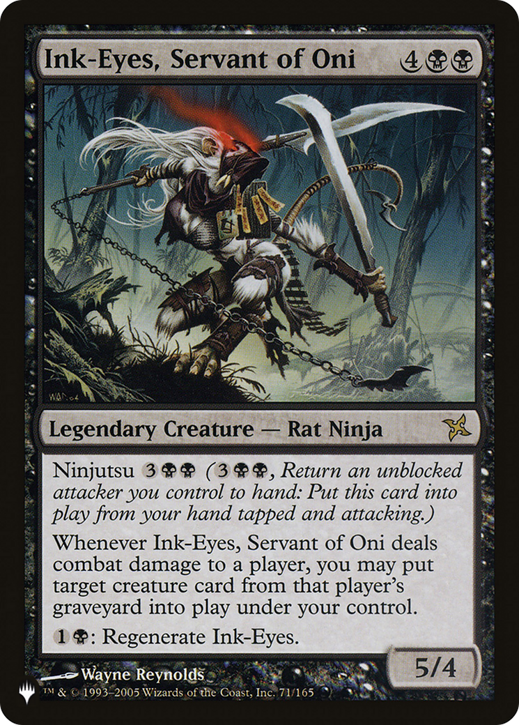Ink-Eyes, Servant of Oni (BOK-71) - The List
