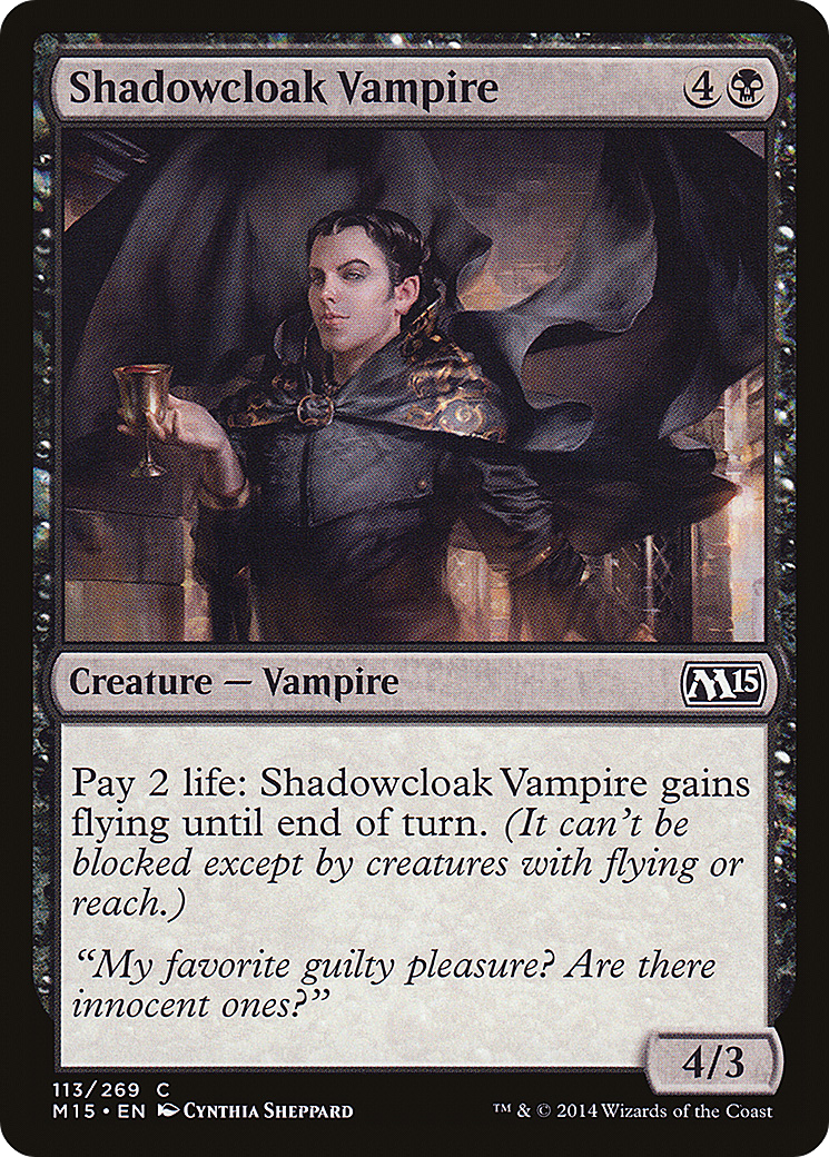 Shadowcloak Vampire (113) - Magic 2015