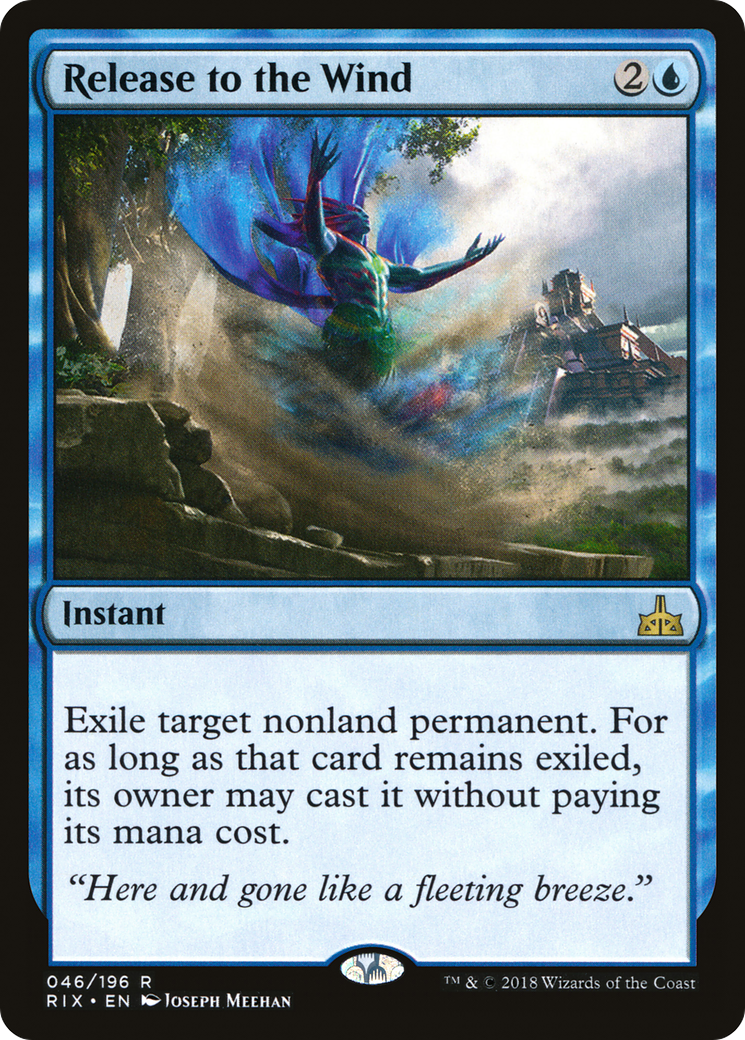 Release to the Wind (046) Foil - Rivals of Ixalan