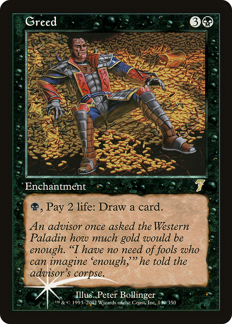Greed (140) - Seventh Edition