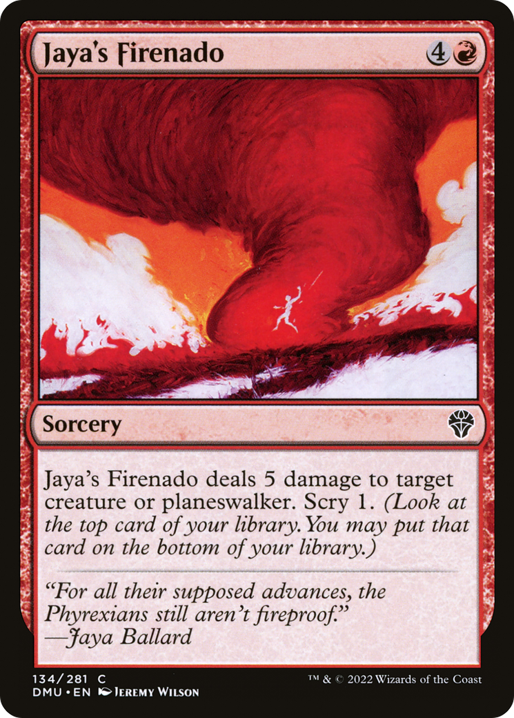 Jaya's Firenado (134) - Dominaria United