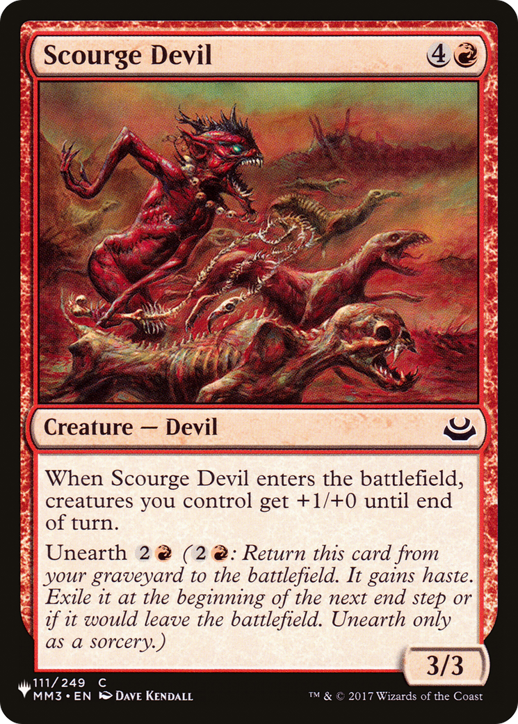 Scourge Devil (111/249) - The List