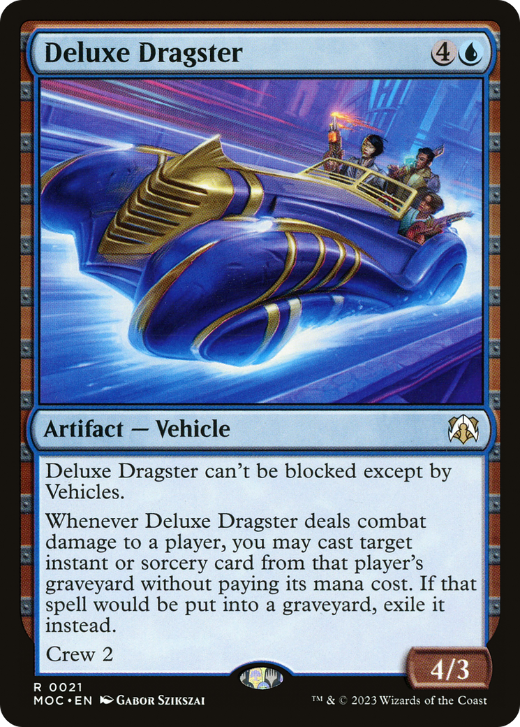 Deluxe Dragster (021) - March of the Machine Commander