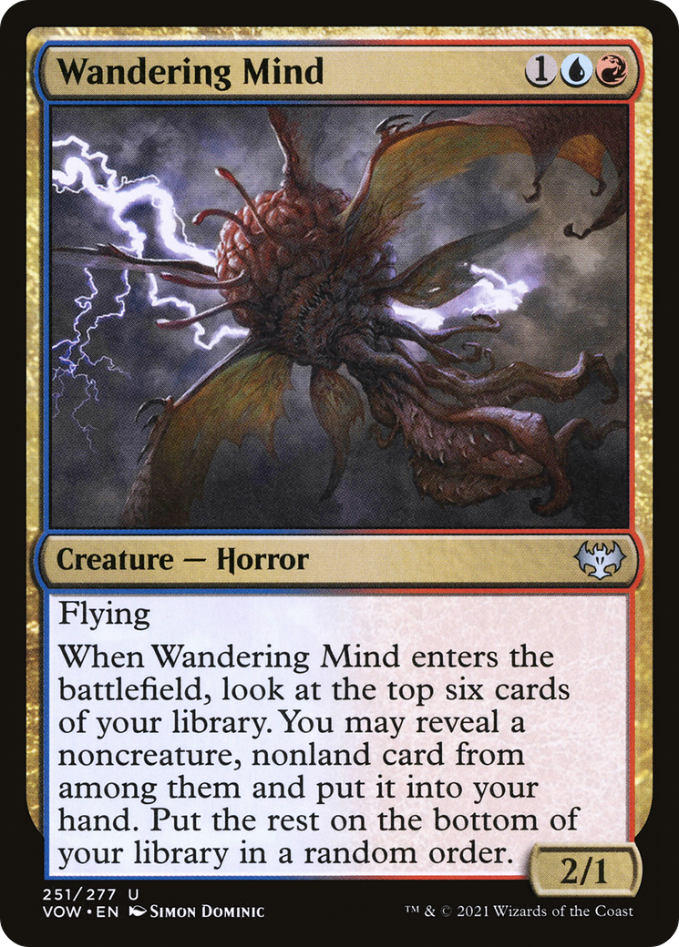 Wandering Mind (251) Foil - Innistrad: Crimson Vow