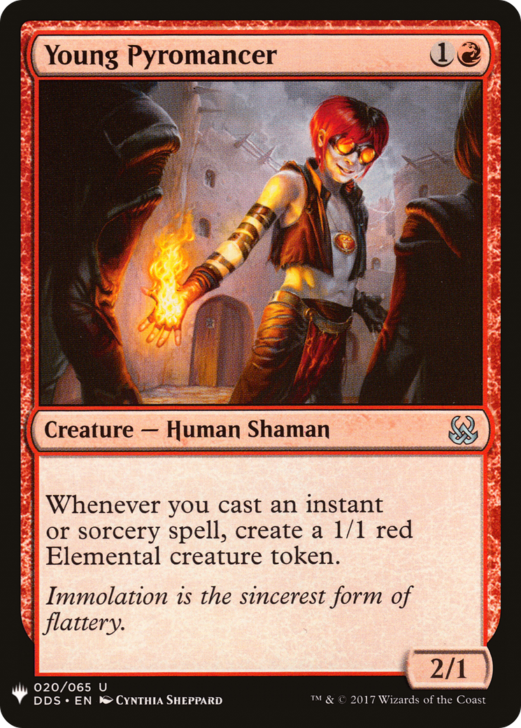 Young Pyromancer (DDS-20) - The List