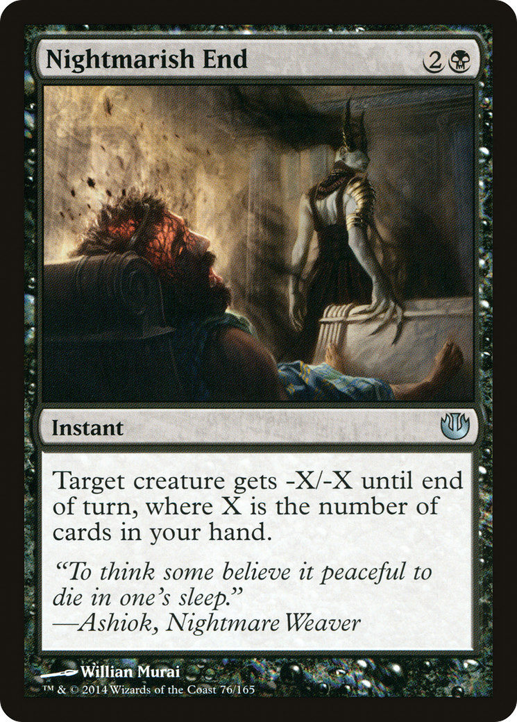 Nightmarish End (076) Foil - Journey into Nyx