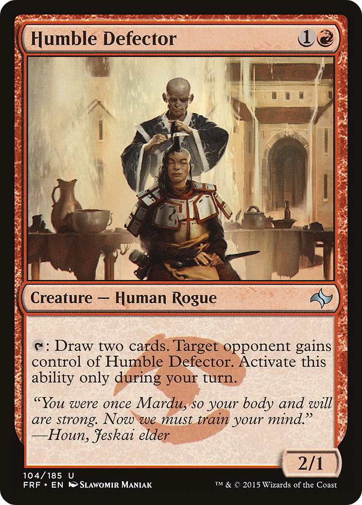 Humble Defector (104) Foil - Fate Reforged