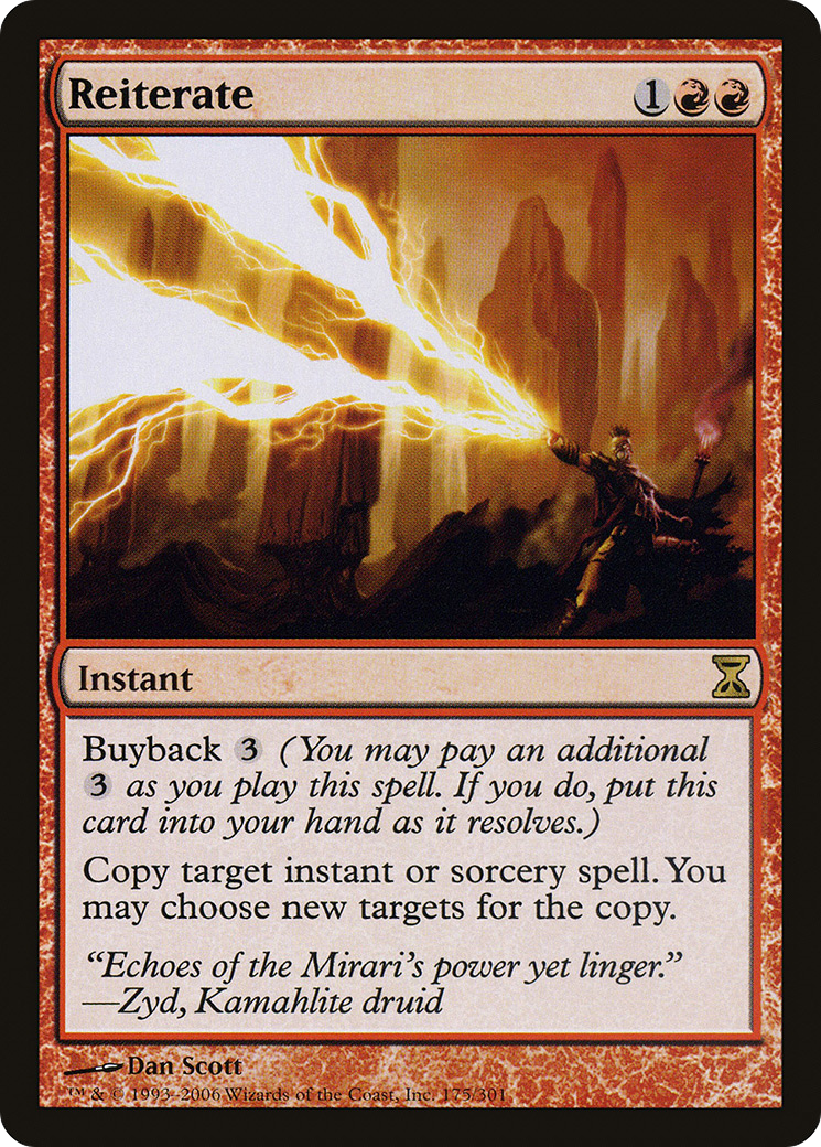 Reiterate (175) Foil - Time Spiral